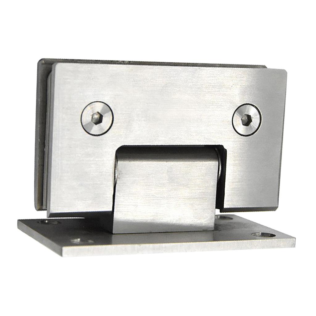 Stainless Steel Shower 90 Degree Shower Door Clamp Glass Hinge Clamps Clip
