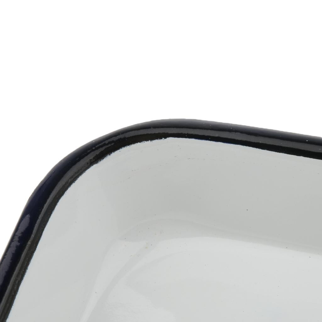 Laboratory Instrument Disinfection Sterilization Tray Enamel 25x30cm
