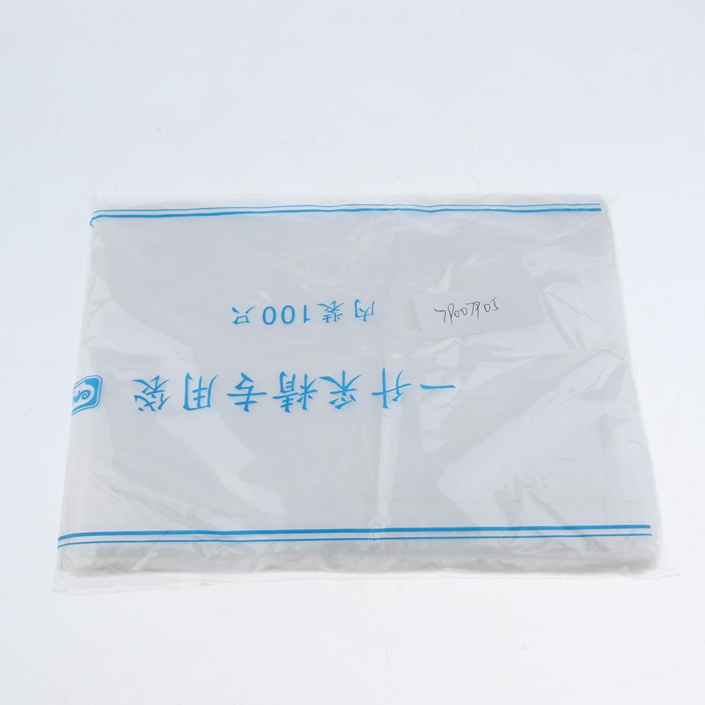 100x Disposable PVC Semen Gel Collection Storage Bag Animal Pig Breeding 1L