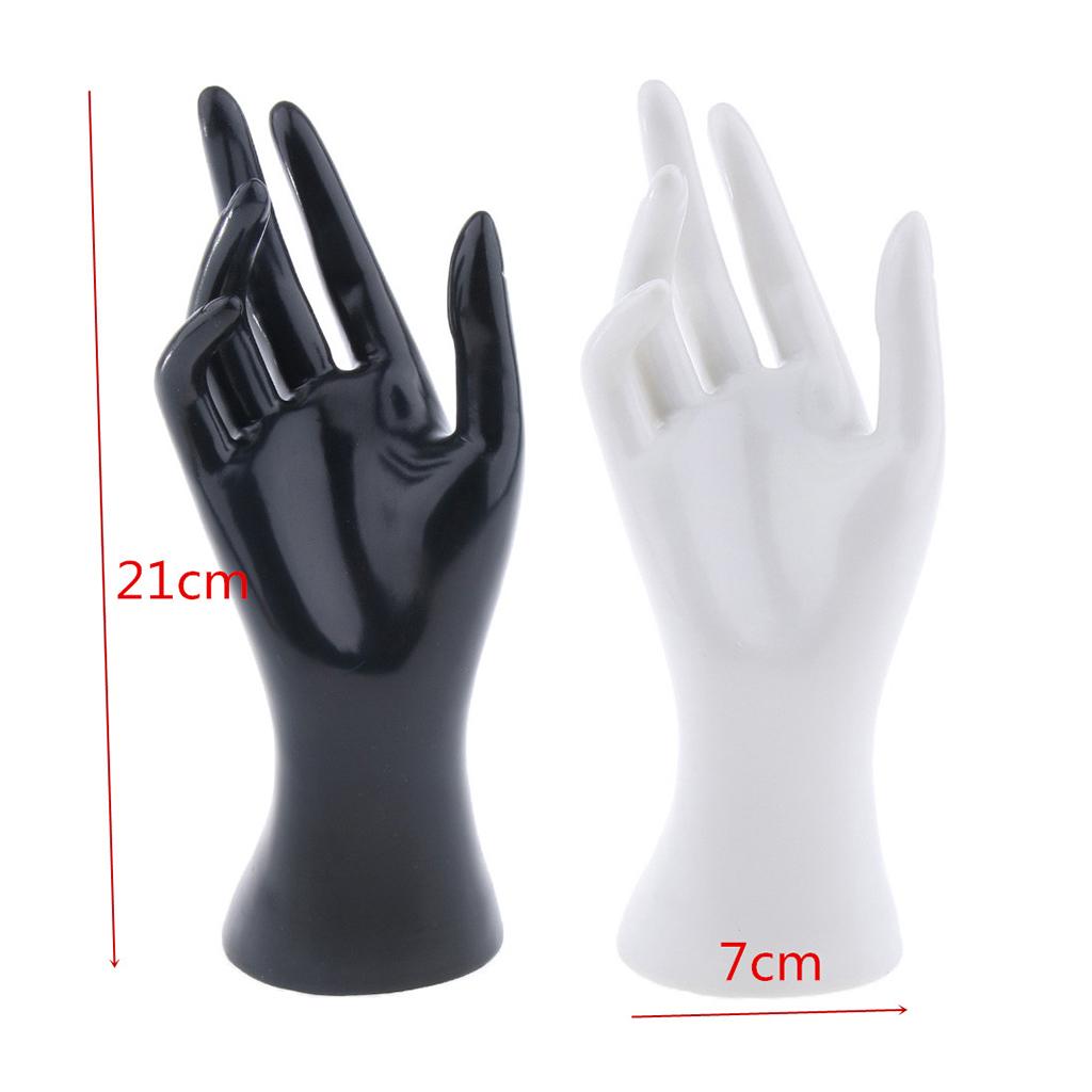 Female Mannequin Hand for Jewelry Bracelet Ring Watch Display Black