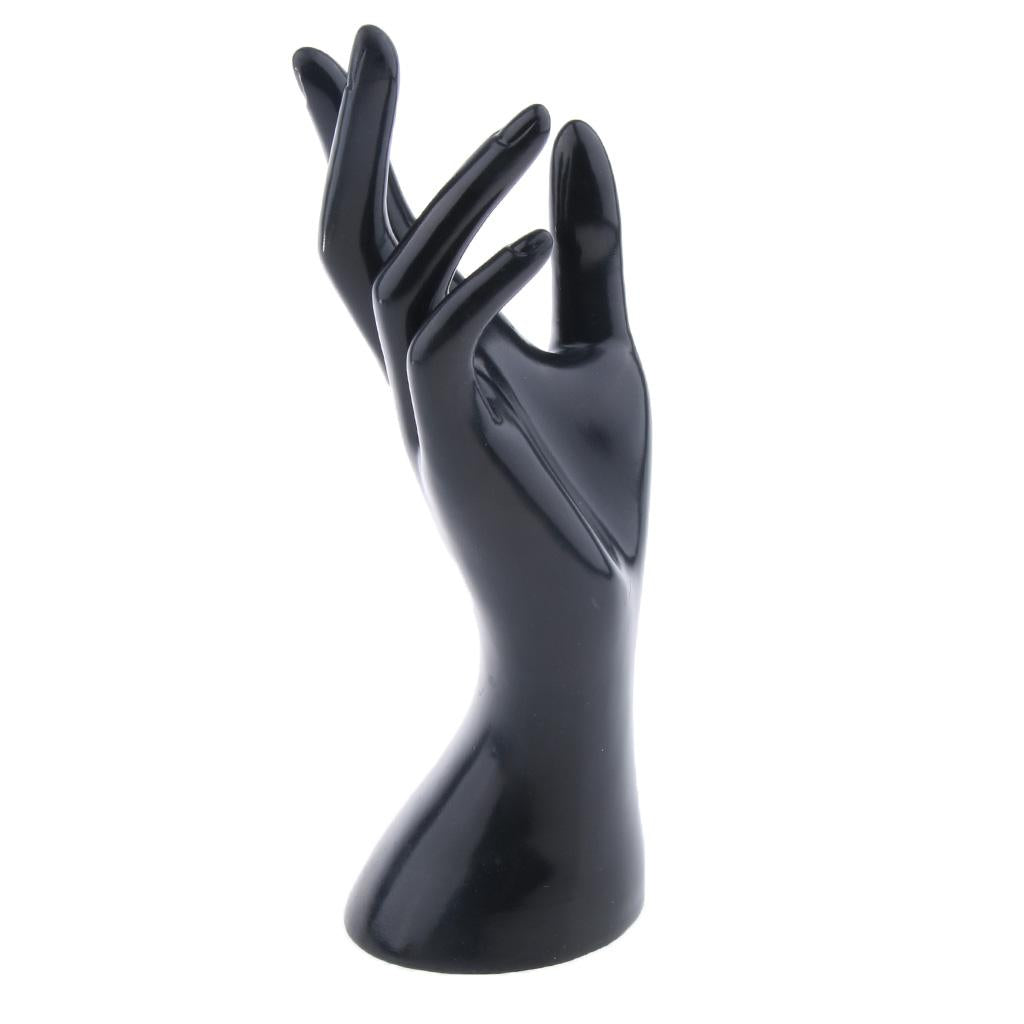 Female Mannequin Hand for Jewelry Bracelet Ring Watch Display Black