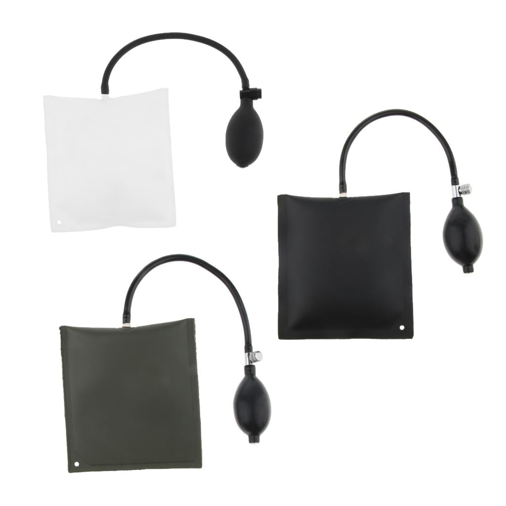 Air Pump Wedge Inflatable Leveling Alignment Shim Bag Tool 15x15cm White
