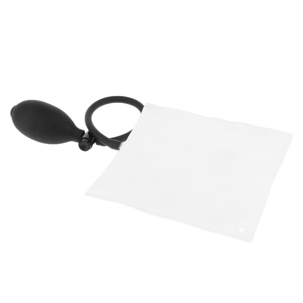 Air Pump Wedge Inflatable Leveling Alignment Shim Bag Tool 15x15cm White
