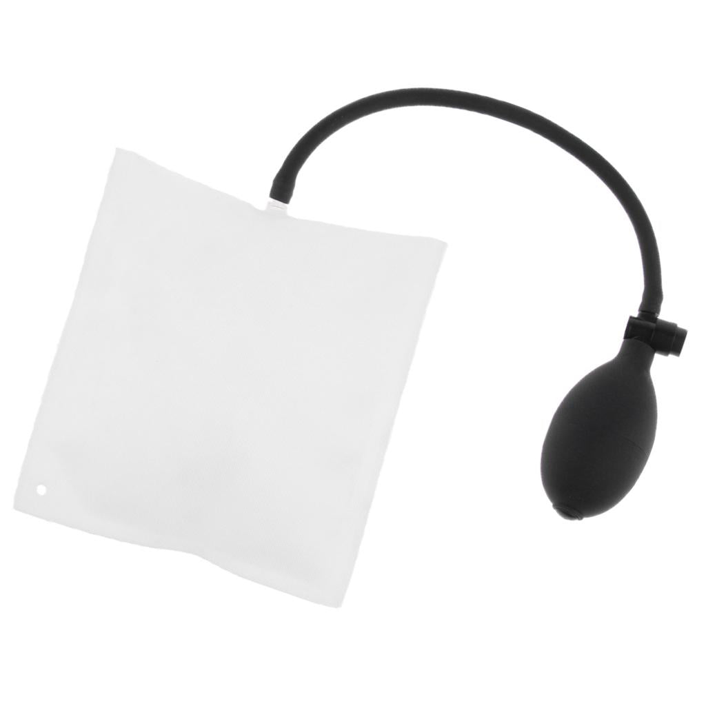 Air Pump Wedge Inflatable Leveling Alignment Shim Bag Tool 15x15cm White