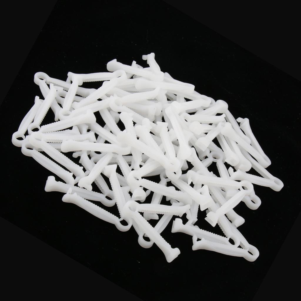 Umbilical Navel Cord Clamp - Pack of 50 pcs - for Animals Lamb Goat Puppy