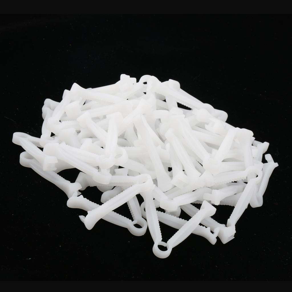 Umbilical Navel Cord Clamp - Pack of 50 pcs - for Animals Lamb Goat Puppy