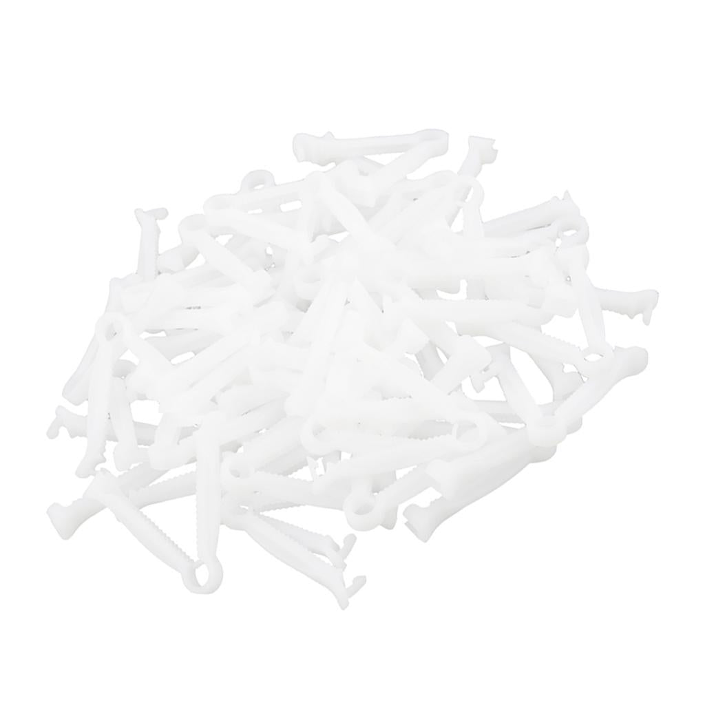 Umbilical Navel Cord Clamp - Pack of 50 pcs - for Animals Lamb Goat Puppy