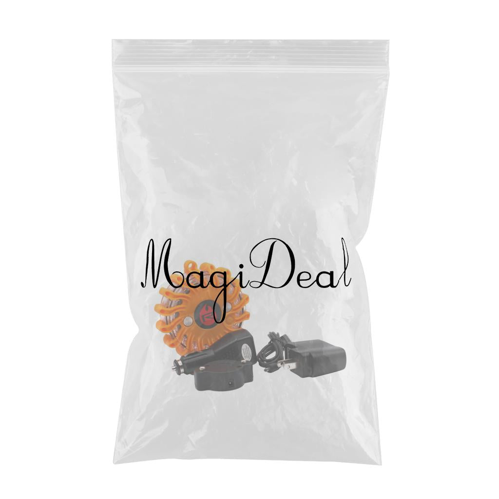 LED Rechargeable Warning Flares Emergency Roadside Flashing Warning Lights