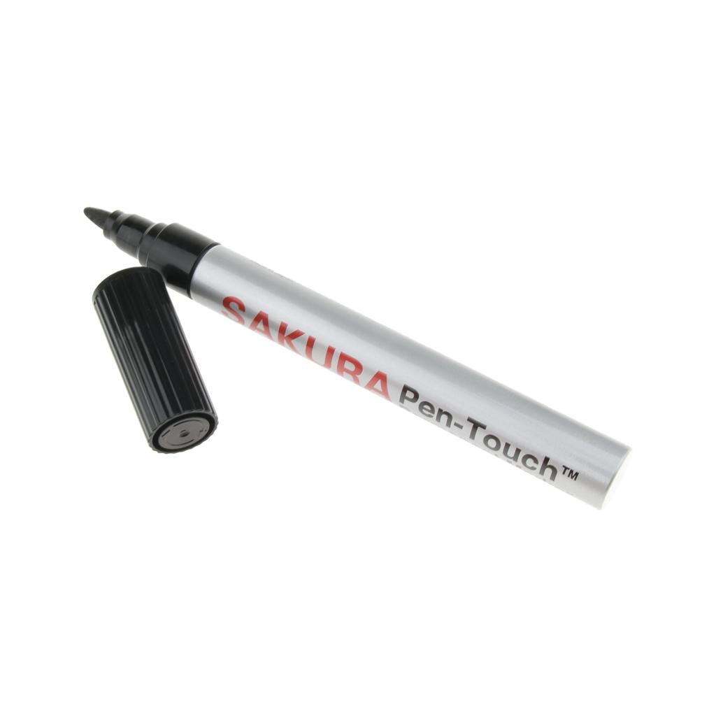 Pig Cattle Sheep Ear Tag Tagger Permanent Marking Pen Marker, Black