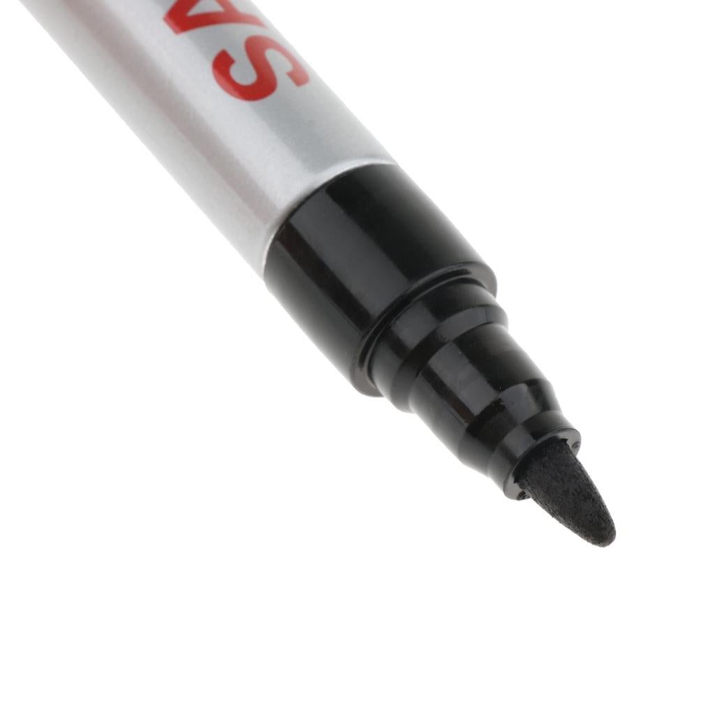 Pig Cattle Sheep Ear Tag Tagger Permanent Marking Pen Marker, Black