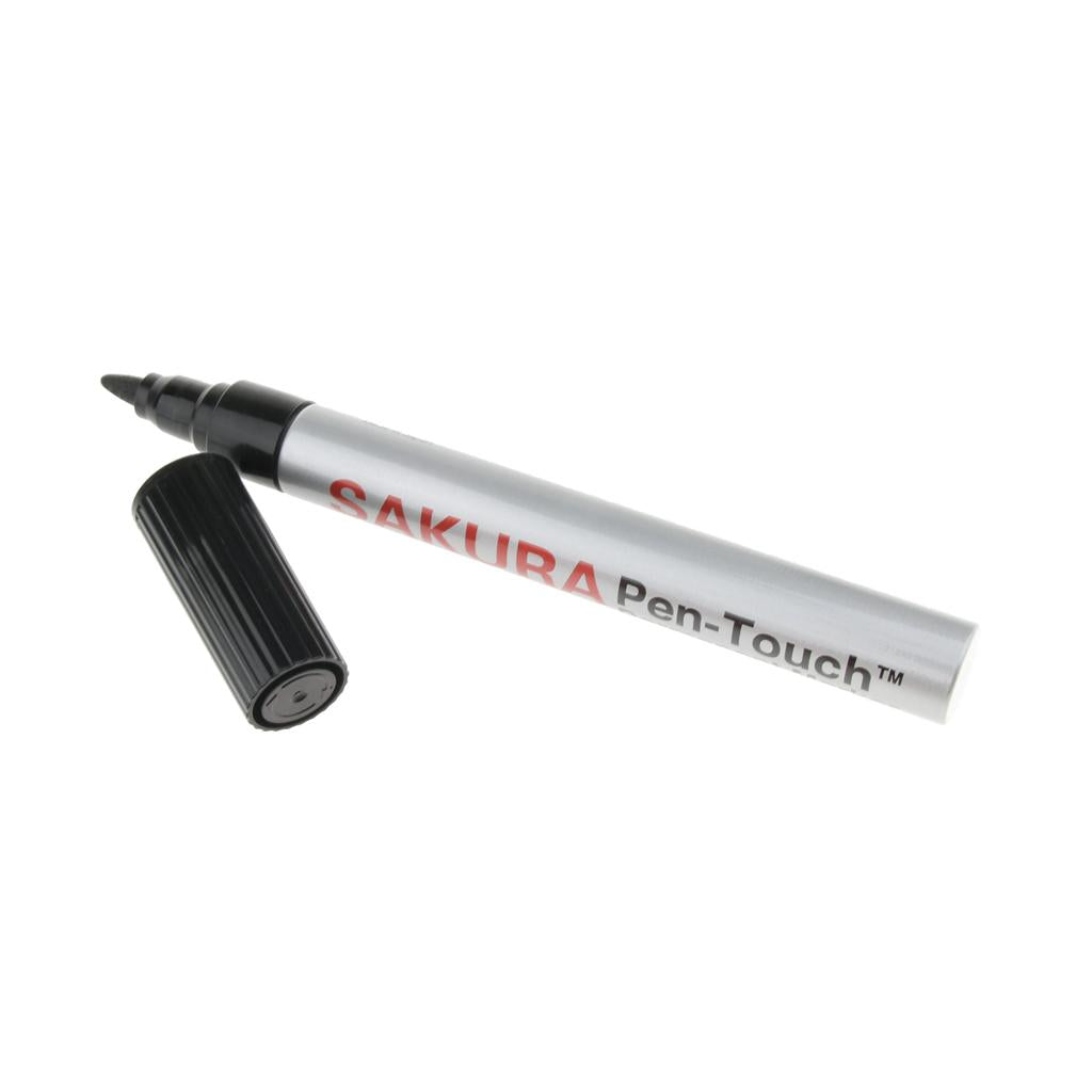 Pig Cattle Sheep Ear Tag Tagger Permanent Marking Pen Marker, Black