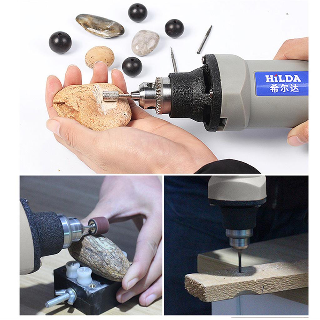 Mini Electric Drill Rotary Grinder Kit with 94 Pieces Accessories 220V