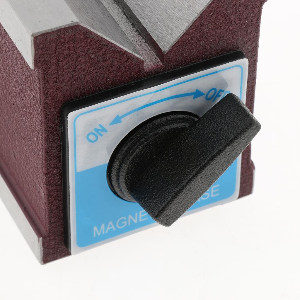 Magnetic V Block Vee Block with ON OFF Switch Magnetic Base Workholding Tool