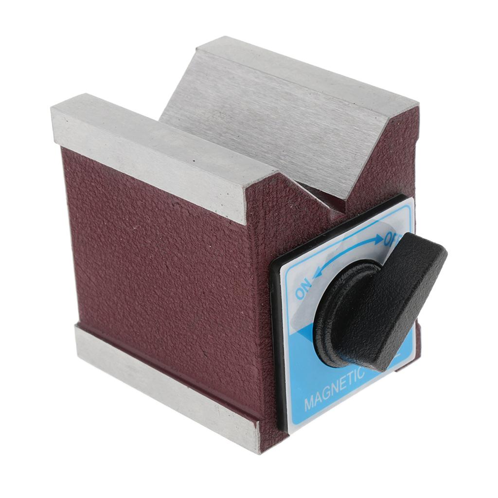 Magnetic V Block Vee Block with ON OFF Switch Magnetic Base Workholding Tool