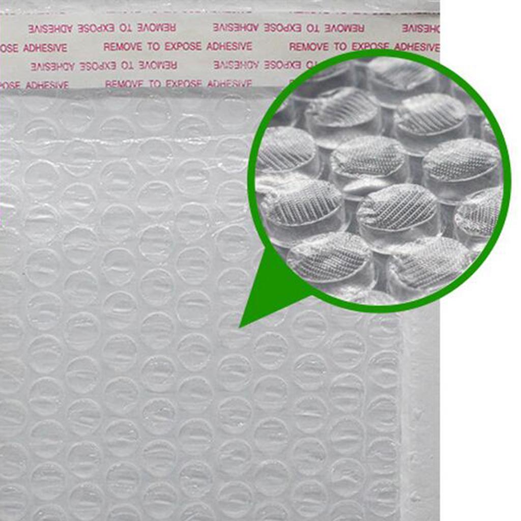 10pieces White Bubble Mailers Self Seal Padded Envelopes 28x37cm