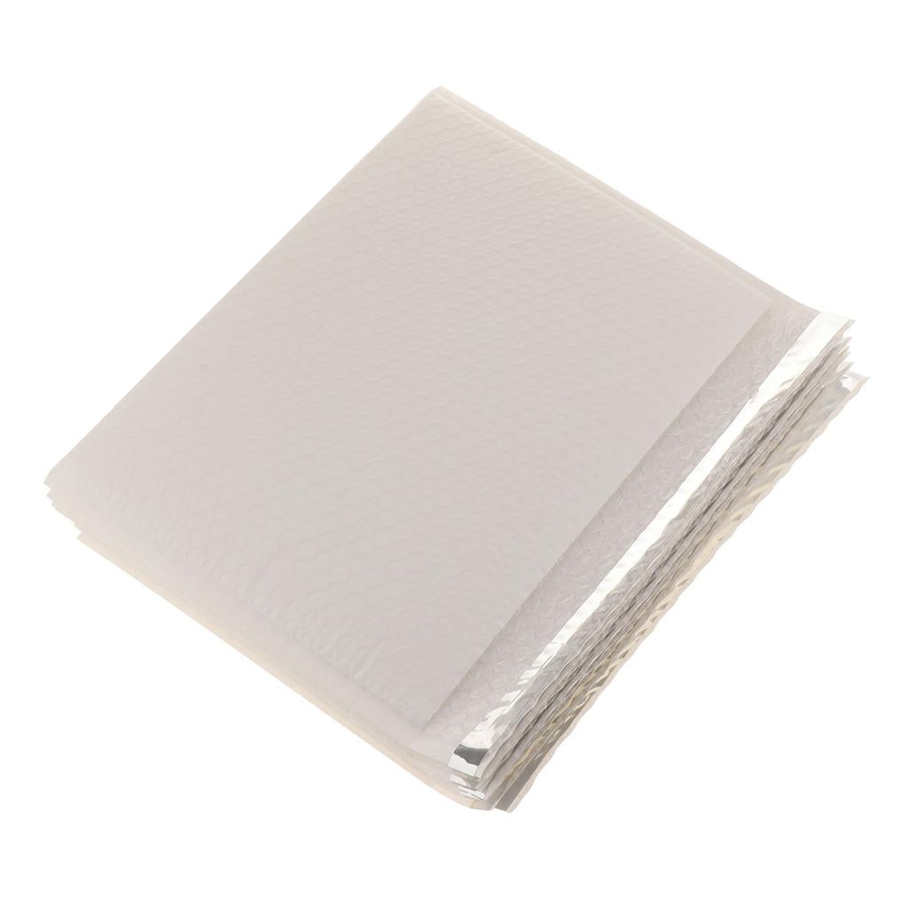 10pieces White Bubble Mailers Self Seal Padded Envelopes 38x27cm