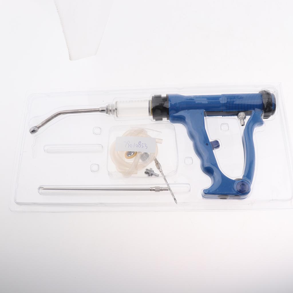 Reusable Livestock Veterinary Automatic Injection Syringe Injector 10ML A