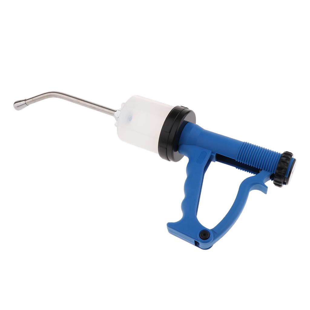 Reusable Livestock Veterinary Automatic Injection Syringe Injector 200ML