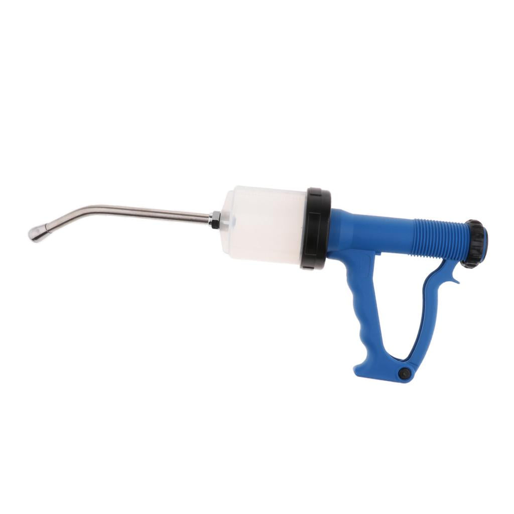 Reusable Livestock Veterinary Automatic Injection Syringe Injector 200ML
