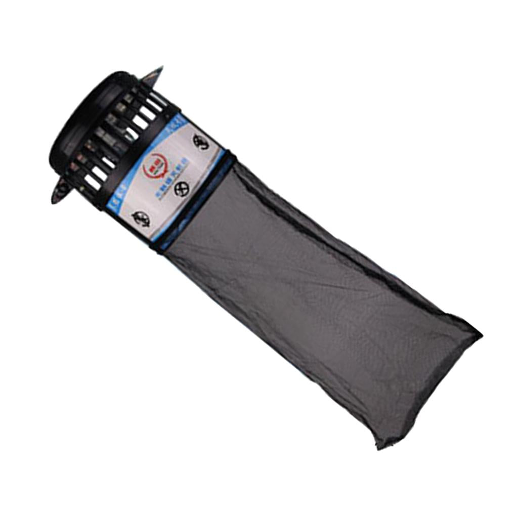 Killer Insect Fly Inhaler Trap Lamp Catcher Light 60x17cm Mesh Bag