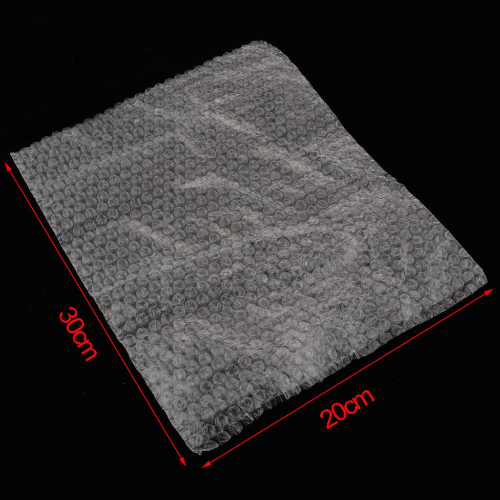50pcs, Bubble Out Pouches Bags Wrap Cushioning Transparent 20x30cm