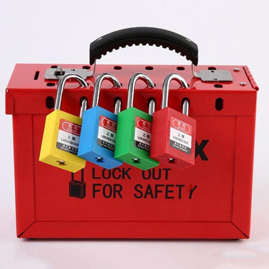 Safety Security Lockout Padlock Keyed Different Blue_2