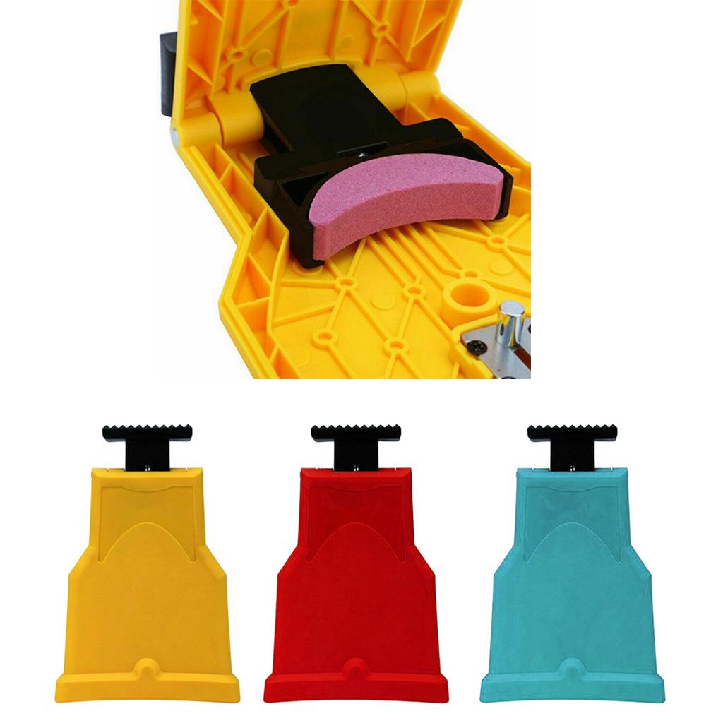 Woodworking Chainsaw Tool Teeth Sharpener Sharpening Grinding Chain Yellow