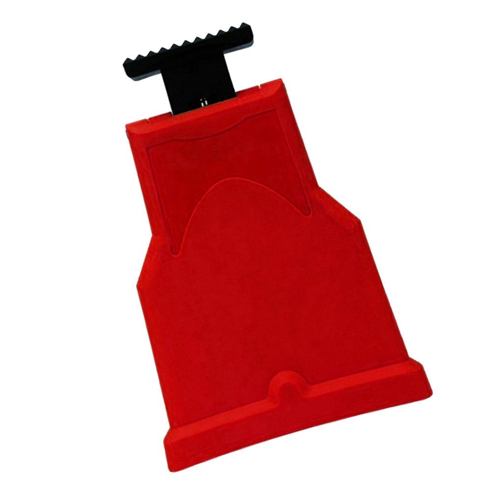Woodworking Chainsaw Tool Teeth Sharpener Sharpening Grinding Chain Red