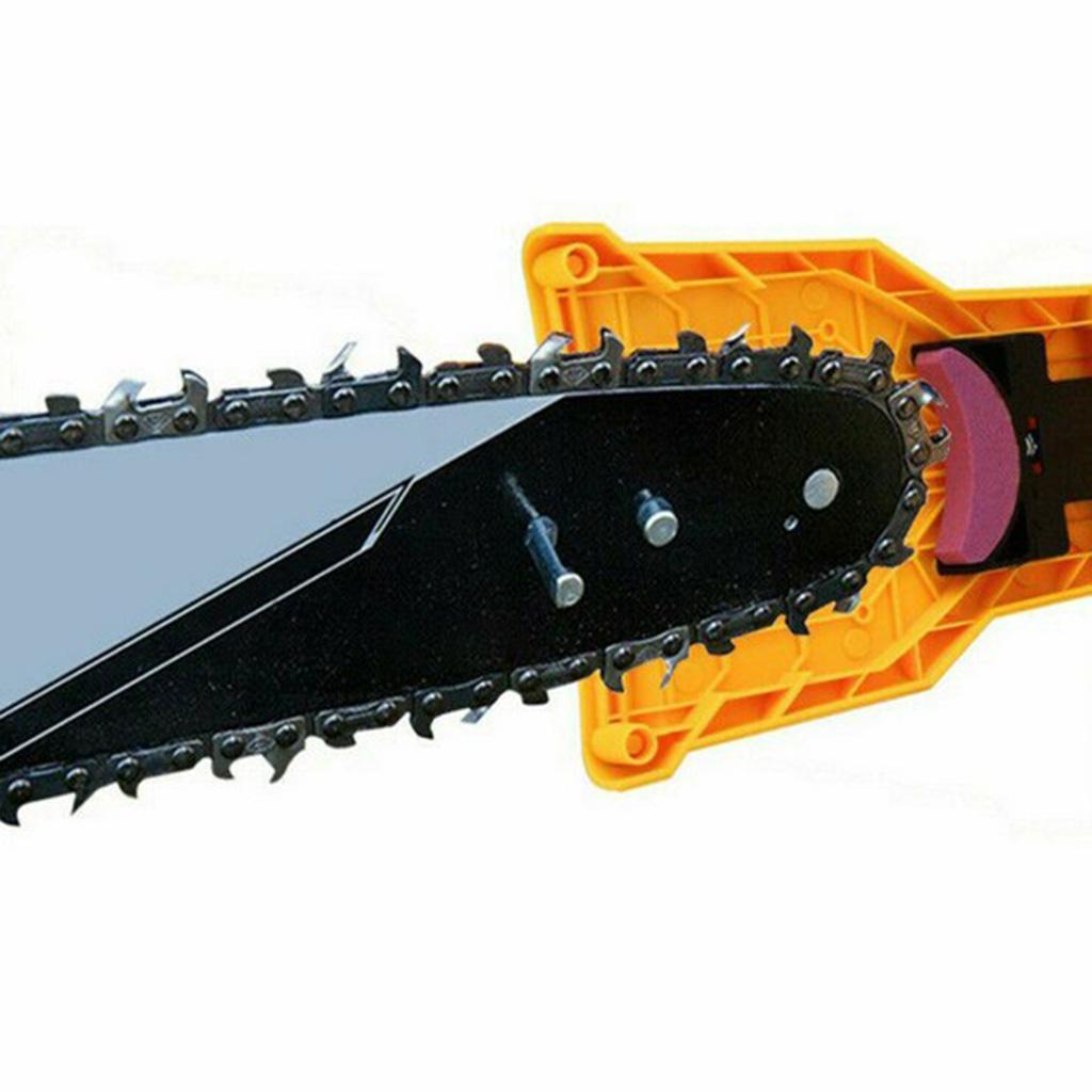 Woodworking Chainsaw Tool Teeth Sharpener Sharpening Grinding Chain Red