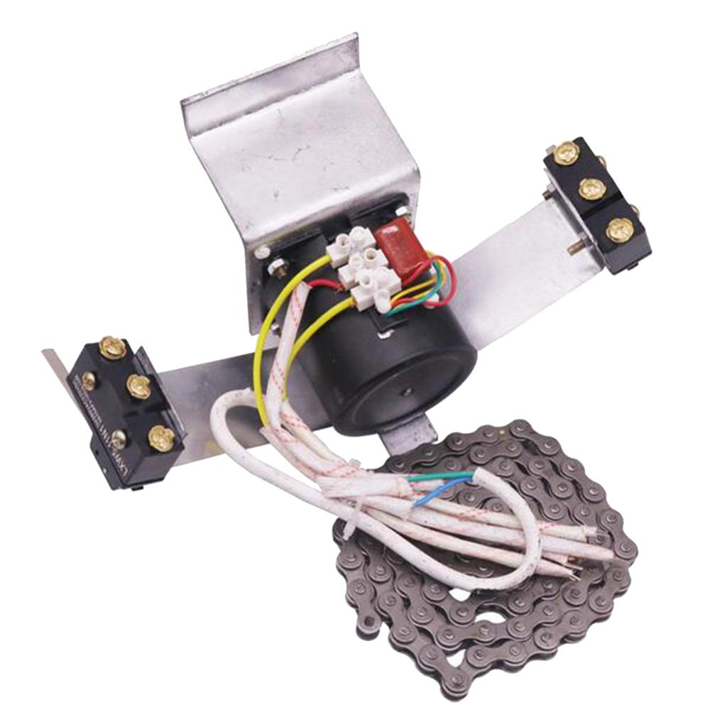 110V Automatic Egg Turning System Chain Incubator Industrial Turn Motor