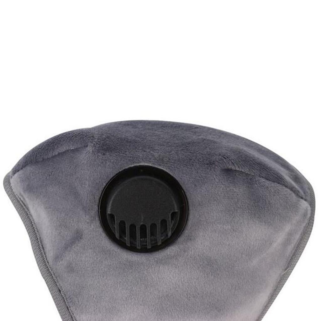 Mouth Cover Anti Haze Face Cover Outdoor Non-woven Covering Gray
