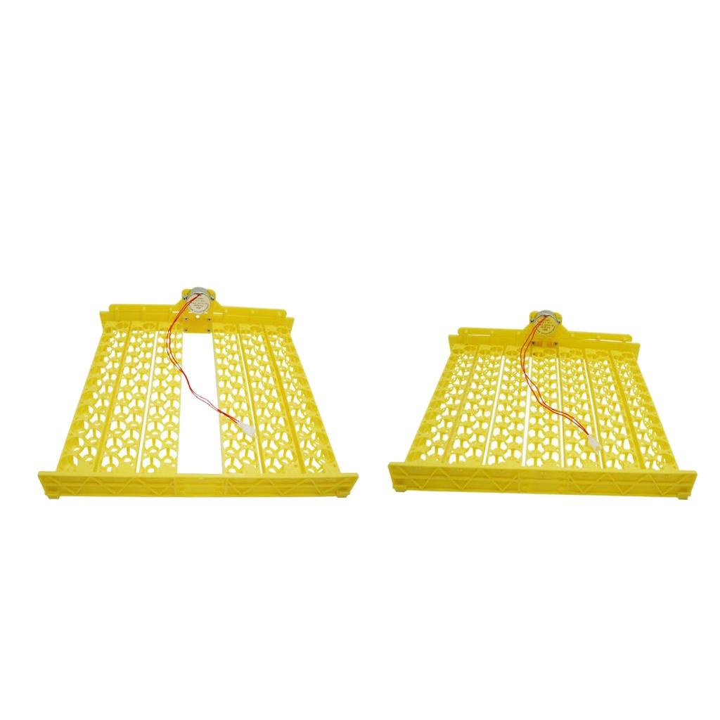 132/154 Egg Turner Tray for Poultry Goose Egg Hatching Accs DC110V Yellow 132 Egg