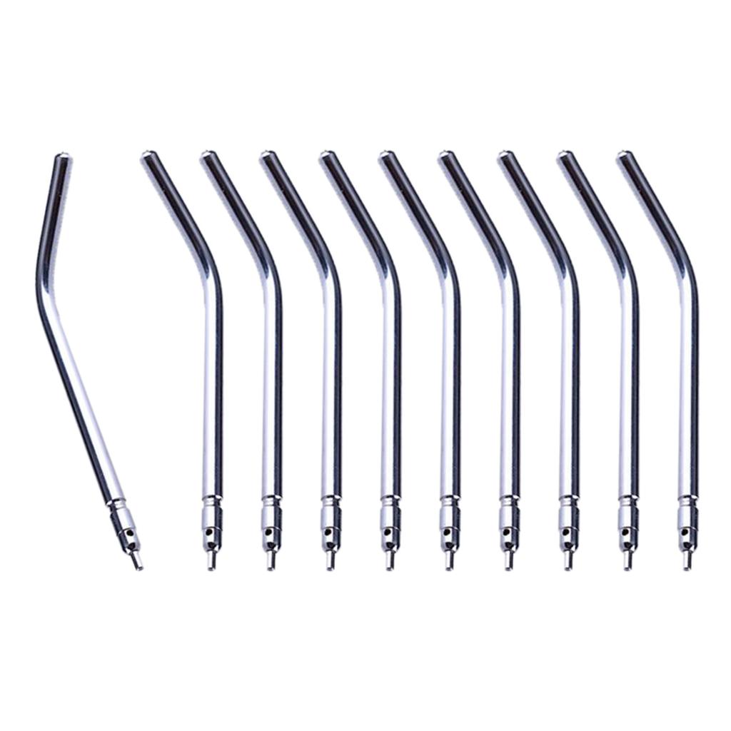 10 Piece Dental Air Water Triple Spray Durable Steel Nozzle Alloy Tips Tube