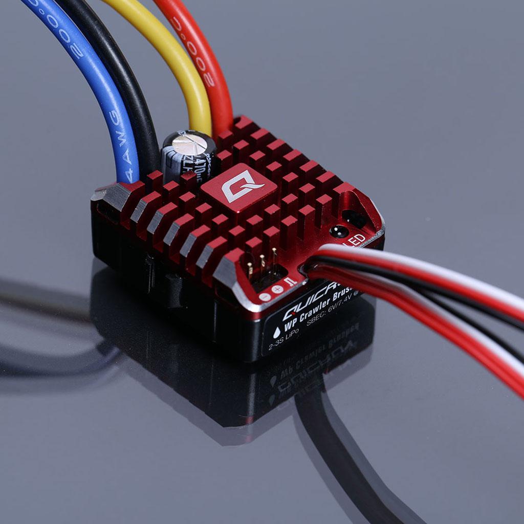 1:10 1:8 Brush 80A Electronic Speed Controller Waterproof ESC w/ Program Box