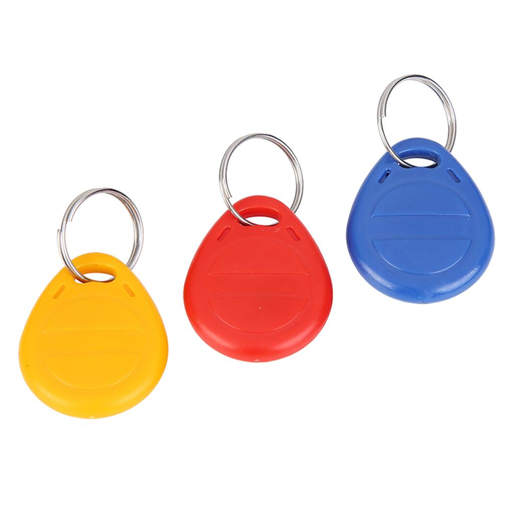 RFID Reader Writer 125khz RFID Writer EM4100 Handheld 3Pcs Fob Tags