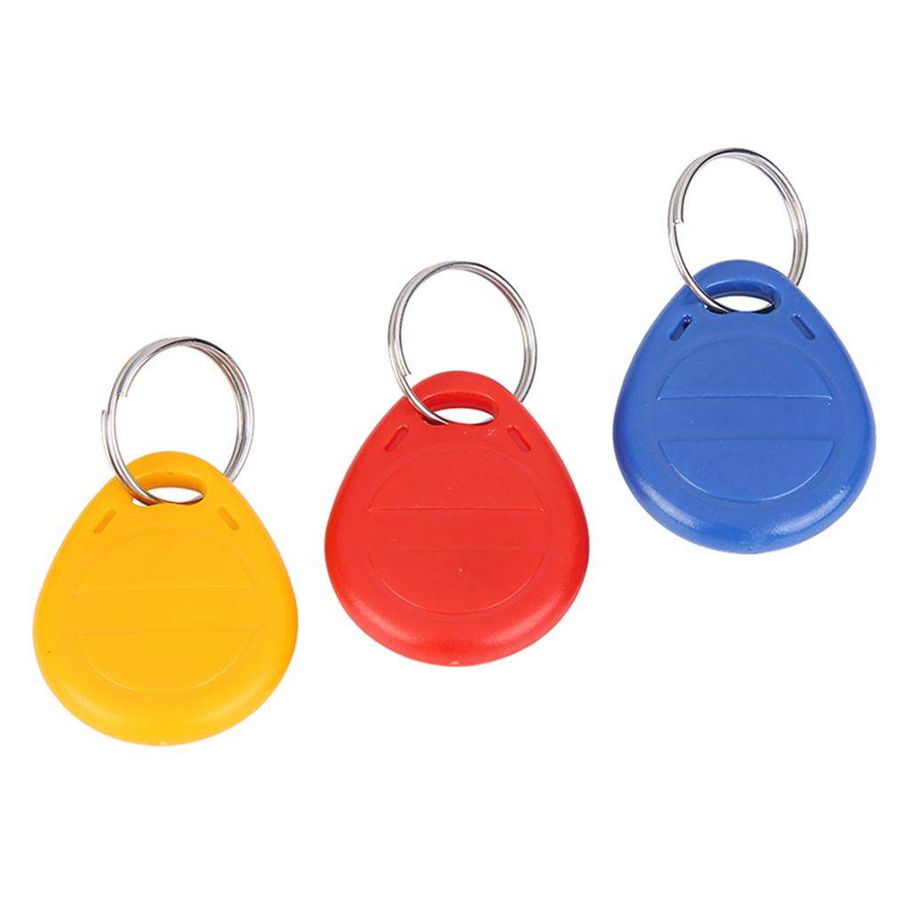 RFID Reader Writer 125khz RFID Writer EM4100 Handheld 3Pcs Fob Tags
