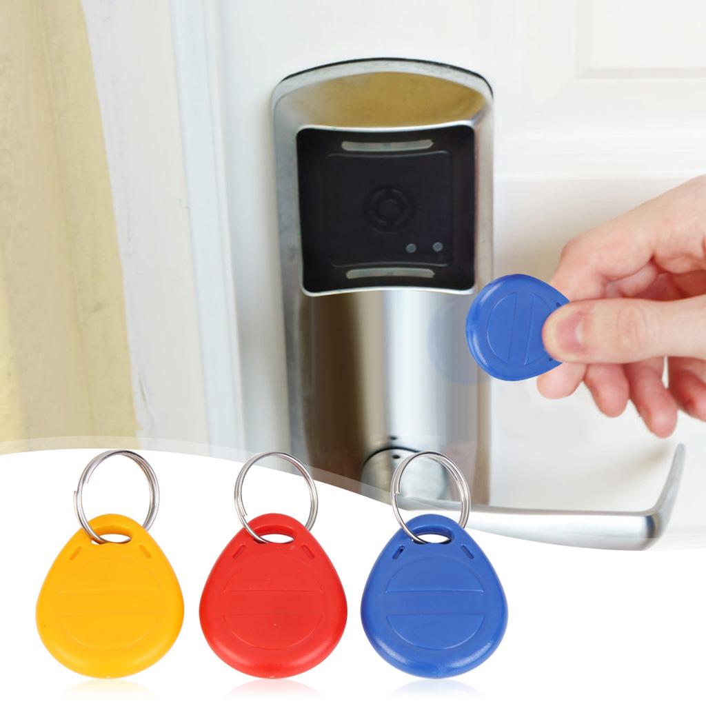 RFID Reader Writer 125khz RFID Writer EM4100 Handheld 3Pcs Fob Tags