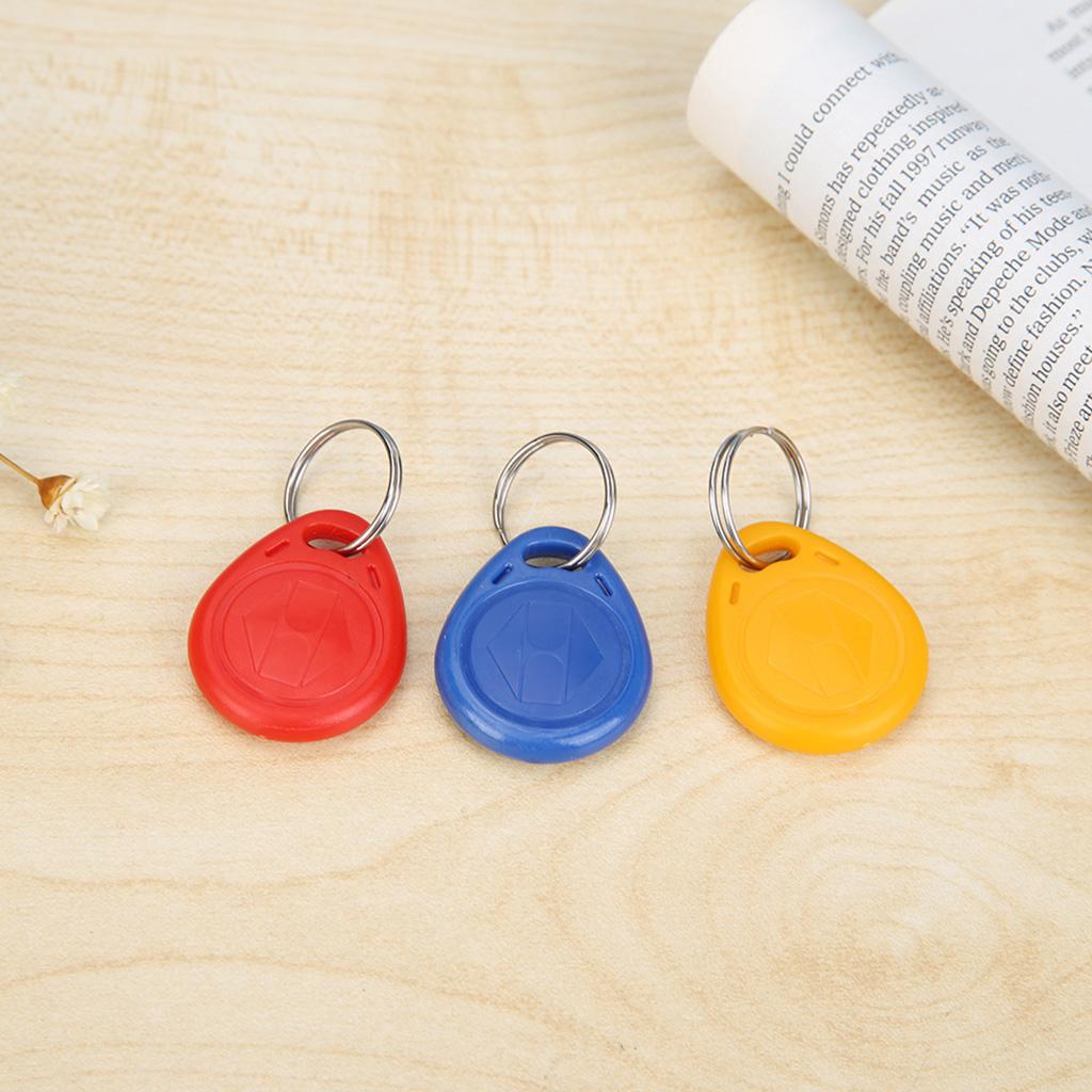 RFID Reader Writer 125khz RFID Writer EM4100 Handheld 3Pcs Fob Tags