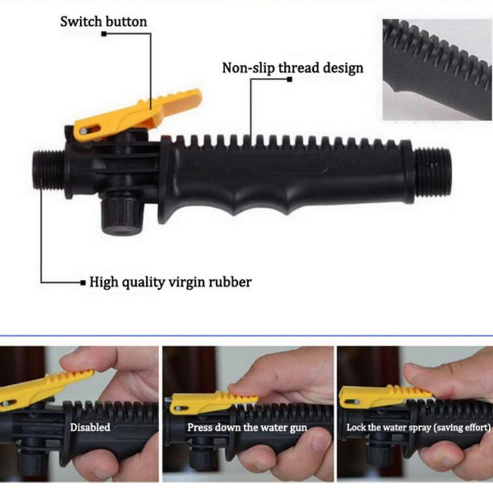 100Psi High Pressure Power Car Garden Washer Wand Nozzle Water Spray Gun
