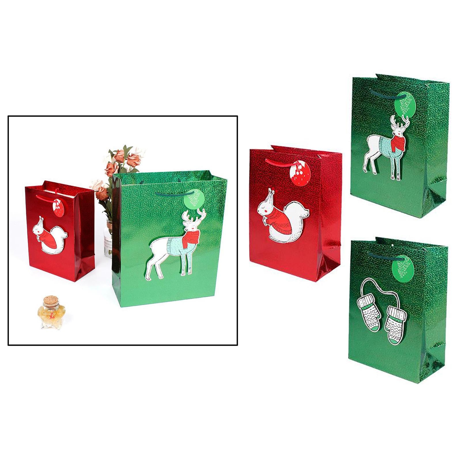 Medium Gift Bags Wrapping Present Party Bag Xmas Bags Squirrel