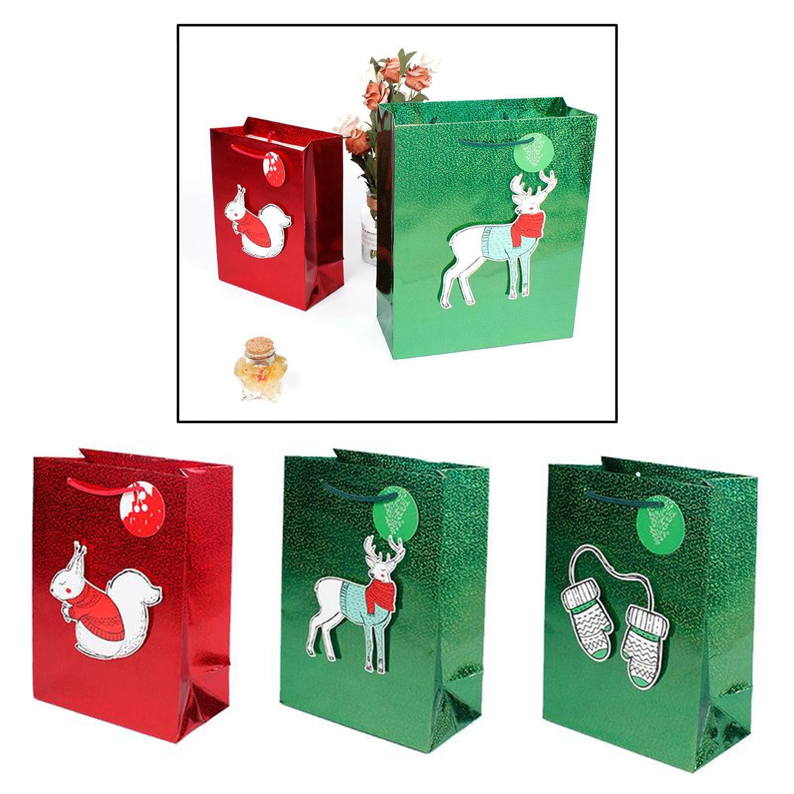 Medium Gift Bags Wrapping Present Party Bag Xmas Bags Squirrel