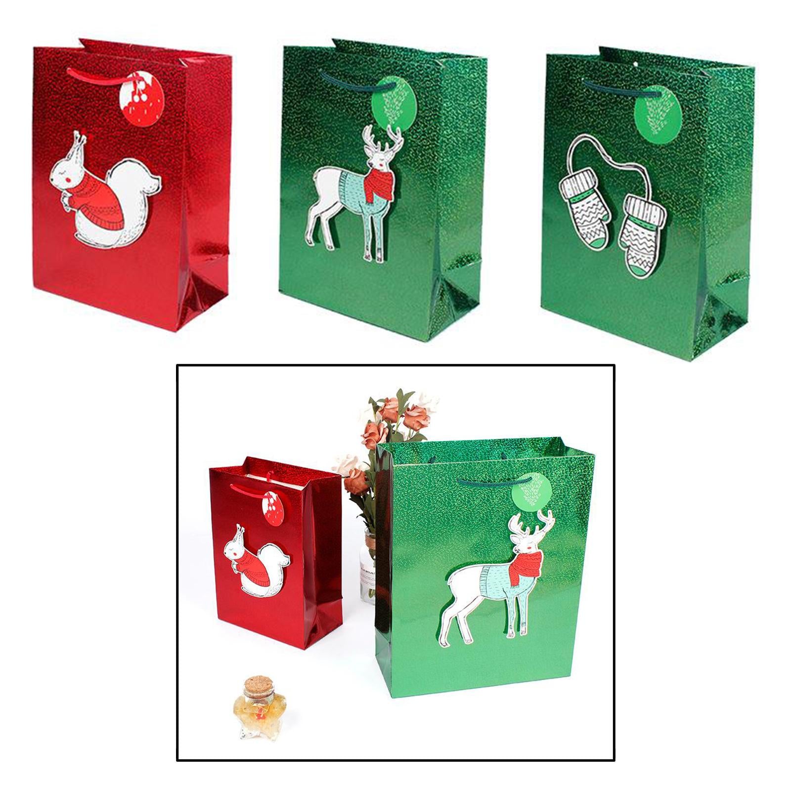 Medium Gift Bags Wrapping Present Party Bag Xmas Bags Squirrel