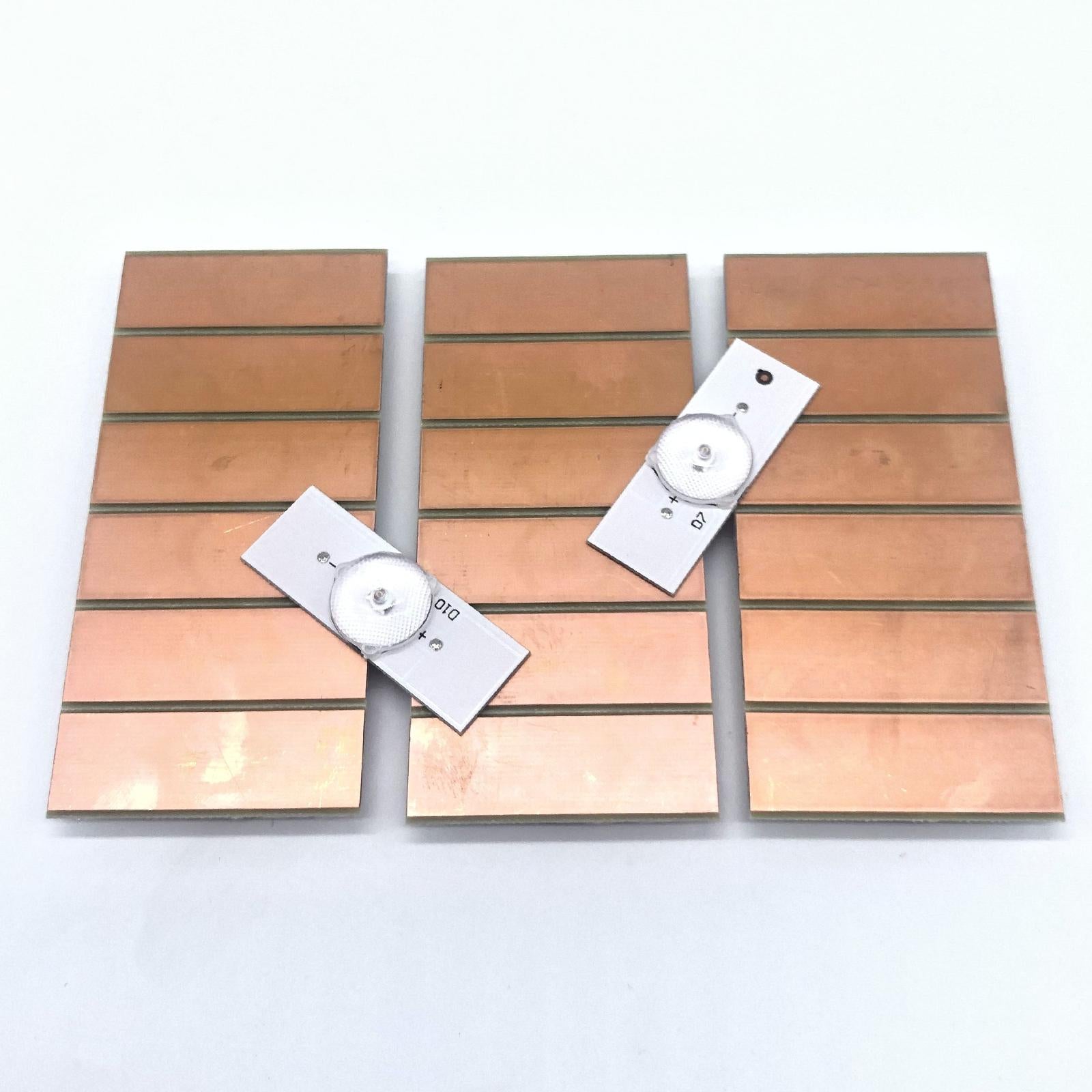 SMD Lamp Beads with Optical Lens Fliter for 32-65 LED 20pcs 6V