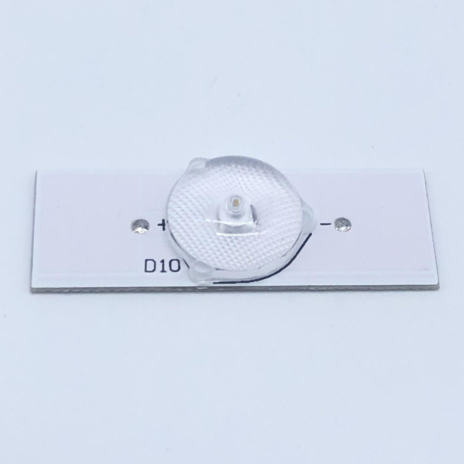 SMD Lamp Beads with Optical Lens Fliter for 32-65 LED 50pcs 3V