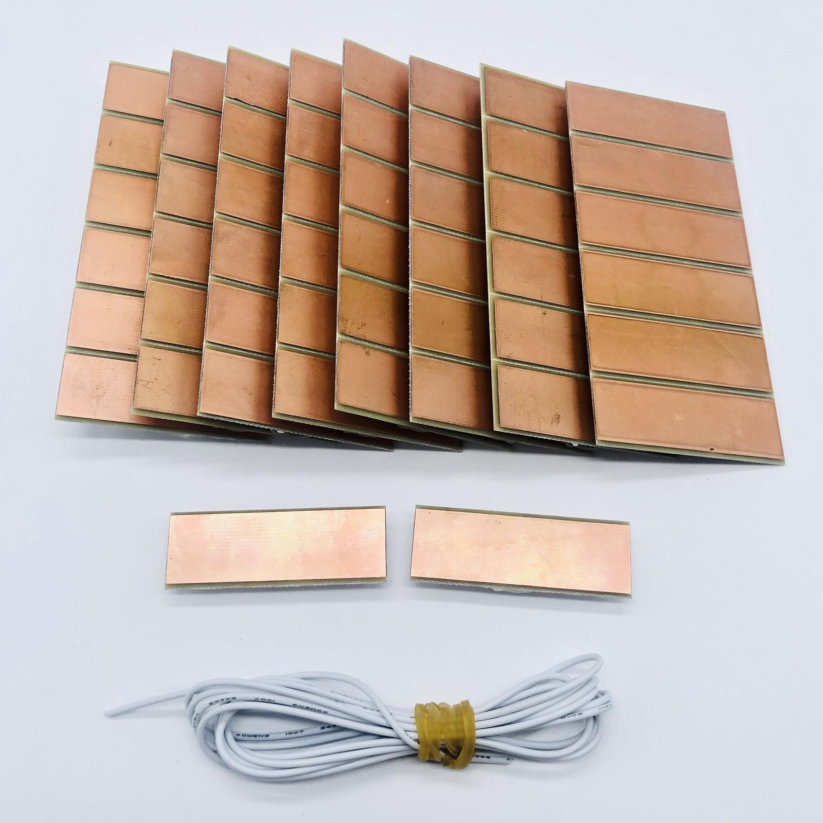 SMD Lamp Beads with Optical Lens Fliter for 32-65 LED 50pcs 6V with Wire