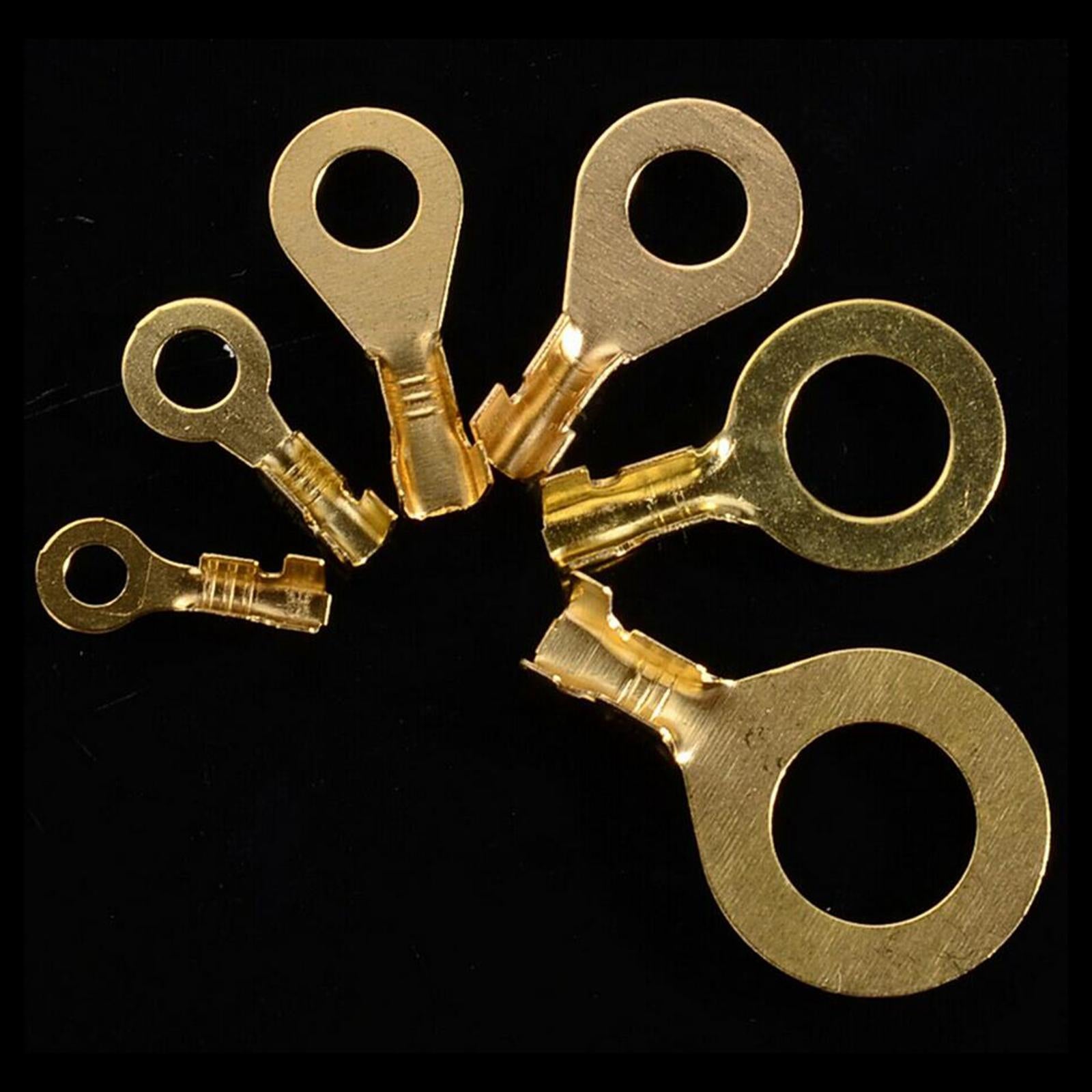 Golden Ring Crimp Terminals Spade Assorted Electrical Kits with Storage Box