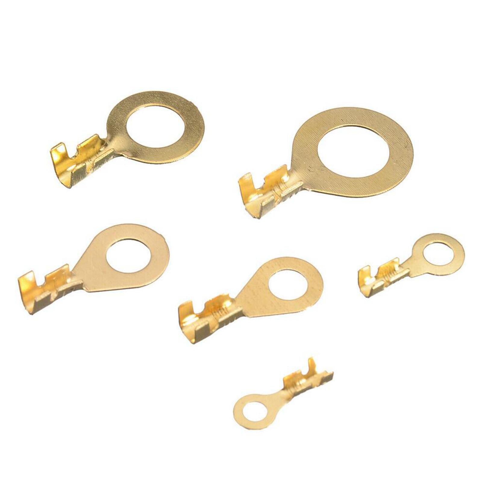 Golden Ring Crimp Terminals Spade Assorted Electrical Kits with Storage Box