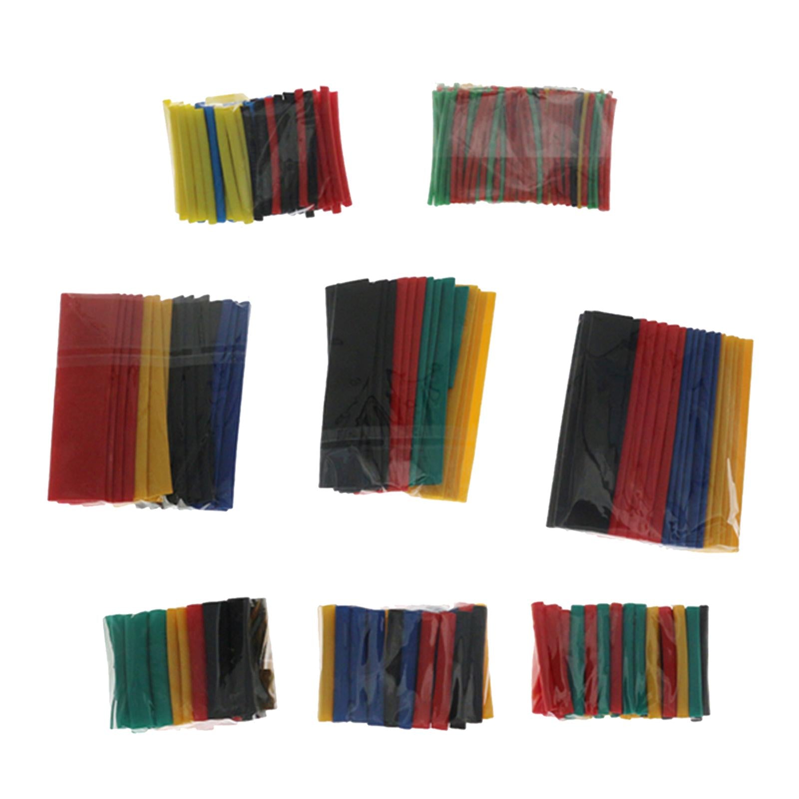 8 Sizes Heat Shrink Tube Sleeving Car Wire Wrap Heatshrink Tube Kit / 328PCS