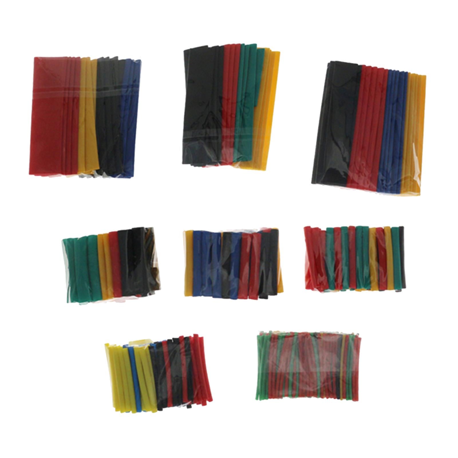 8 Sizes Heat Shrink Tube Sleeving Car Wire Wrap Heatshrink Tube Kit / 328PCS