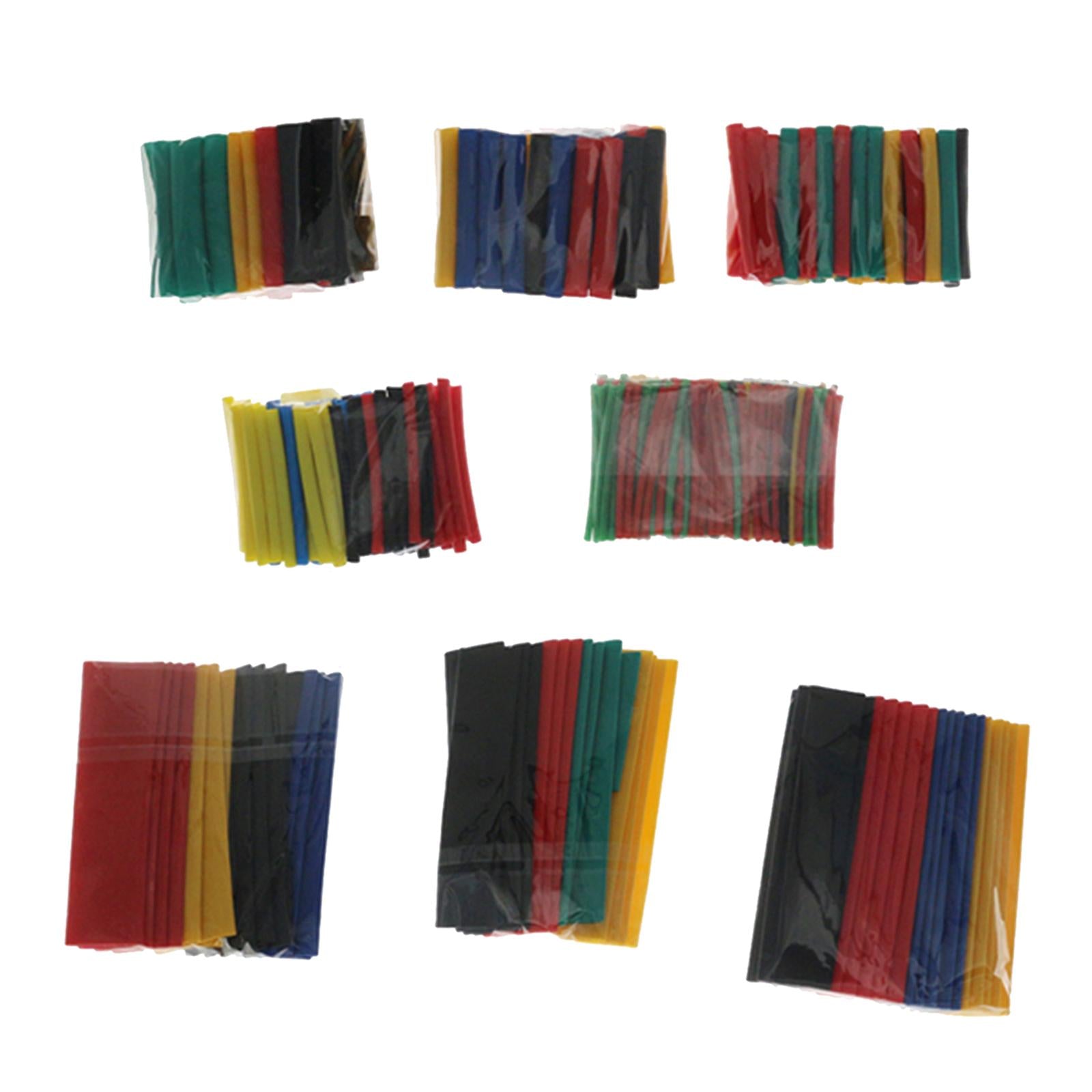 8 Sizes Heat Shrink Tube Sleeving Car Wire Wrap Heatshrink Tube Kit / 328PCS
